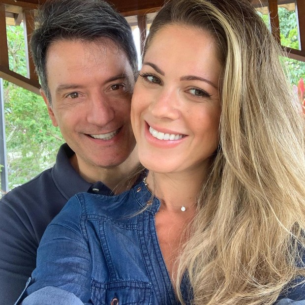 Jacqueline Brazil e Luiz Carlos Jr. (Foto: Reprodução/Instagram)