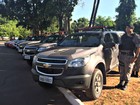Governo entrega viaturas alugadas para Polícia Militar e bombeiro em MS