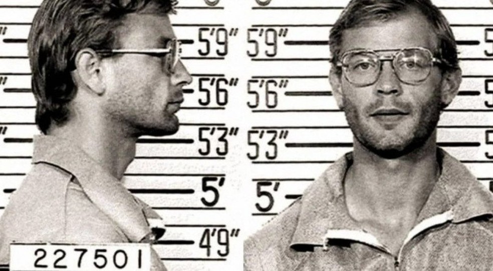 O canibal da vida real, Jeffrey Dahmer — Foto: Reprodução 