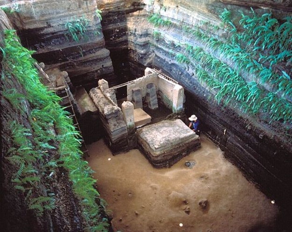 Joya de Cerén, em El Salvador, nomeada patrimônio da humanidade pela Unesco em 1993 (Foto: PAYSON SHEETS)