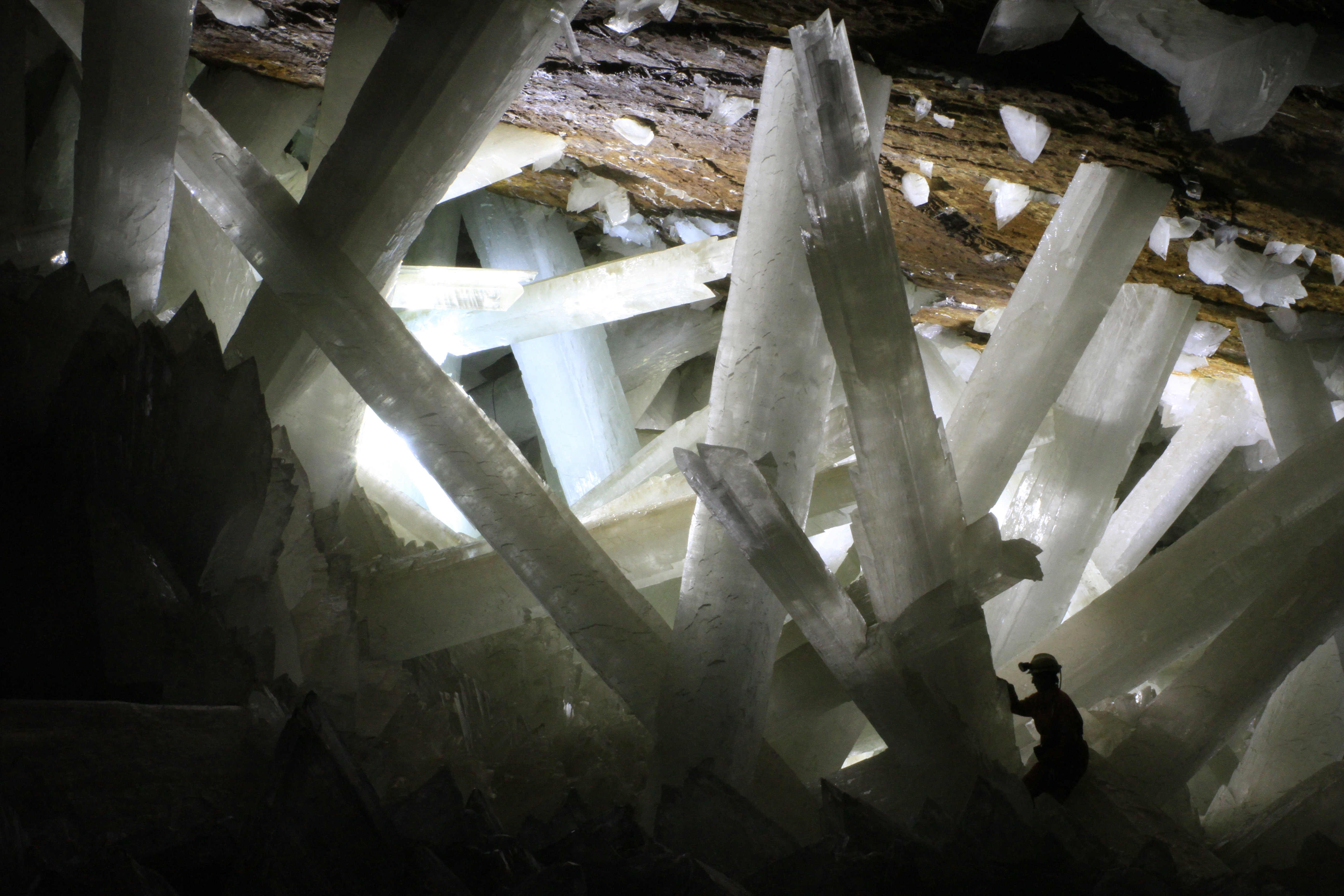 a caverna de cristais (Foto: wikimedia commons)
