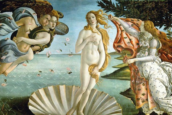 O Nascimento de Vênus, de Sandro Botticelli (Foto: Reprodução/Instagram)