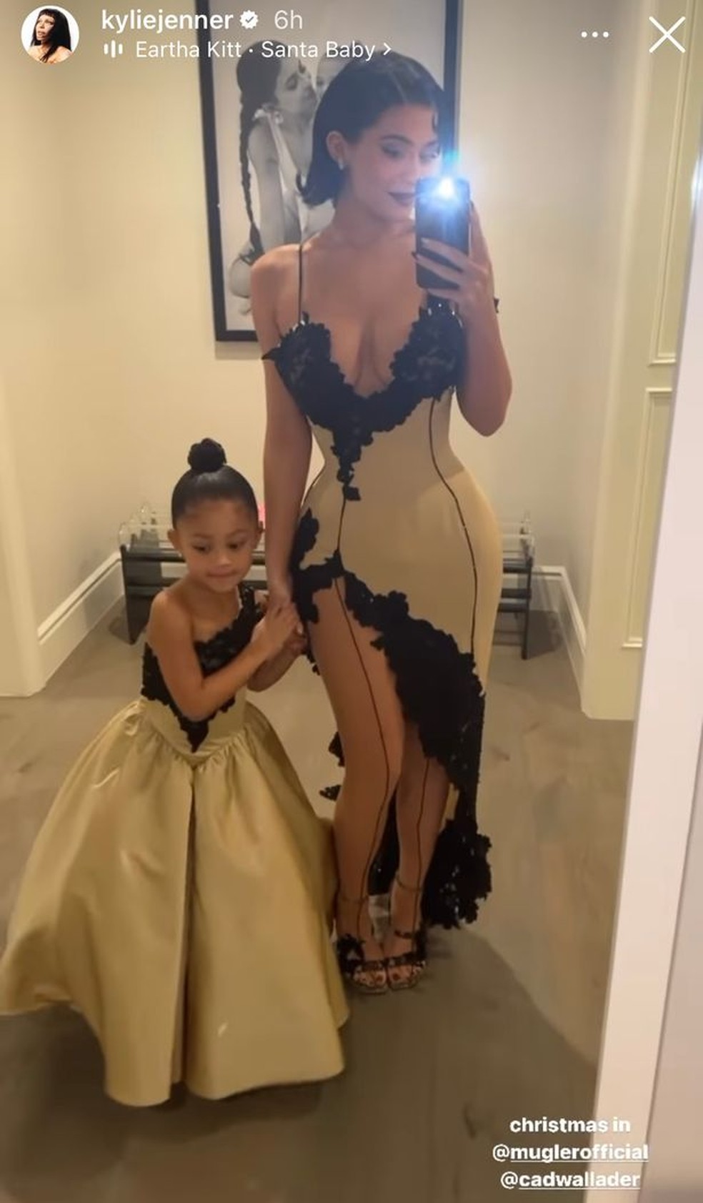 O Natal da família Kardashian — Foto: Reprodução/Instagram