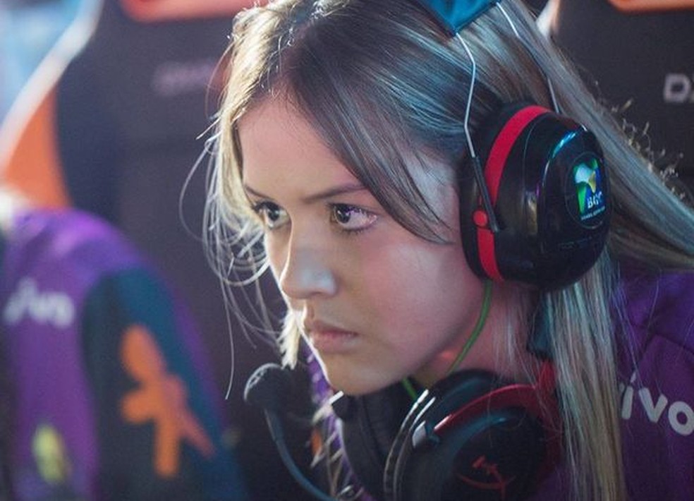 GaBi é a atleta brasileira que mais fatura nos esports — Foto: Divulgação/Vivo Keyd