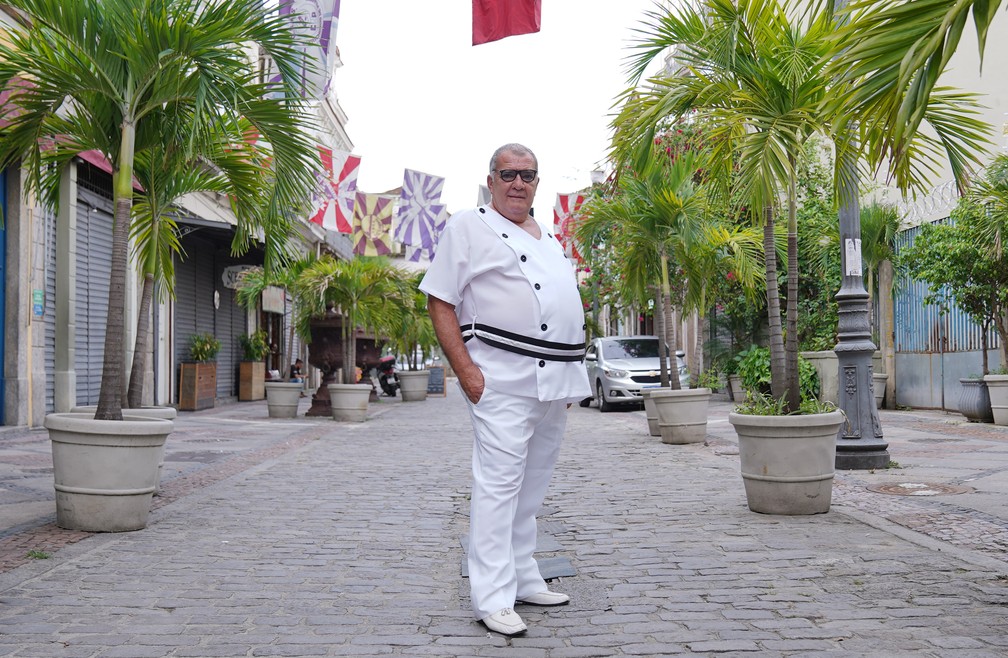 Pedro Ernesto fala sobre superação no carnaval do Bola Preta — Foto: Jorge Soares/G1