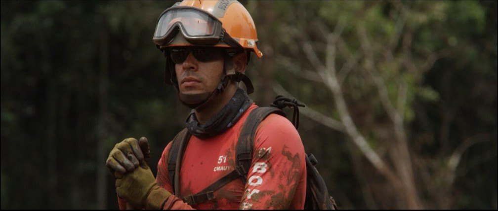 Capitão Tiago atuou em Mariana e em Brumadinho — Foto: Corpo de Bombeiros