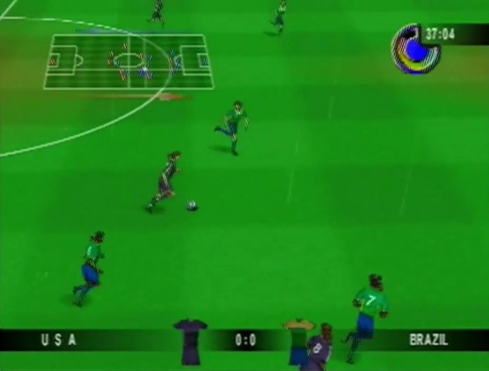 Mia Hamm 64 levou o futebol feminino para os games alguns anos antes de FIFA 16 (Reprodução/YouTube)