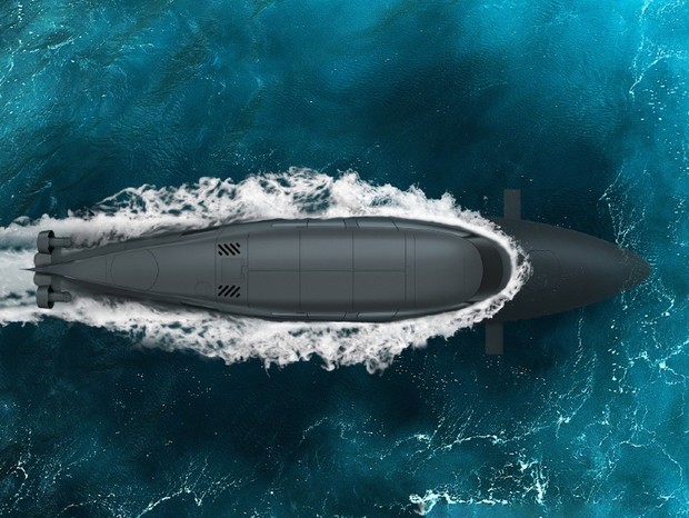 Submarino Vecta  (Foto: divulgaçãi)