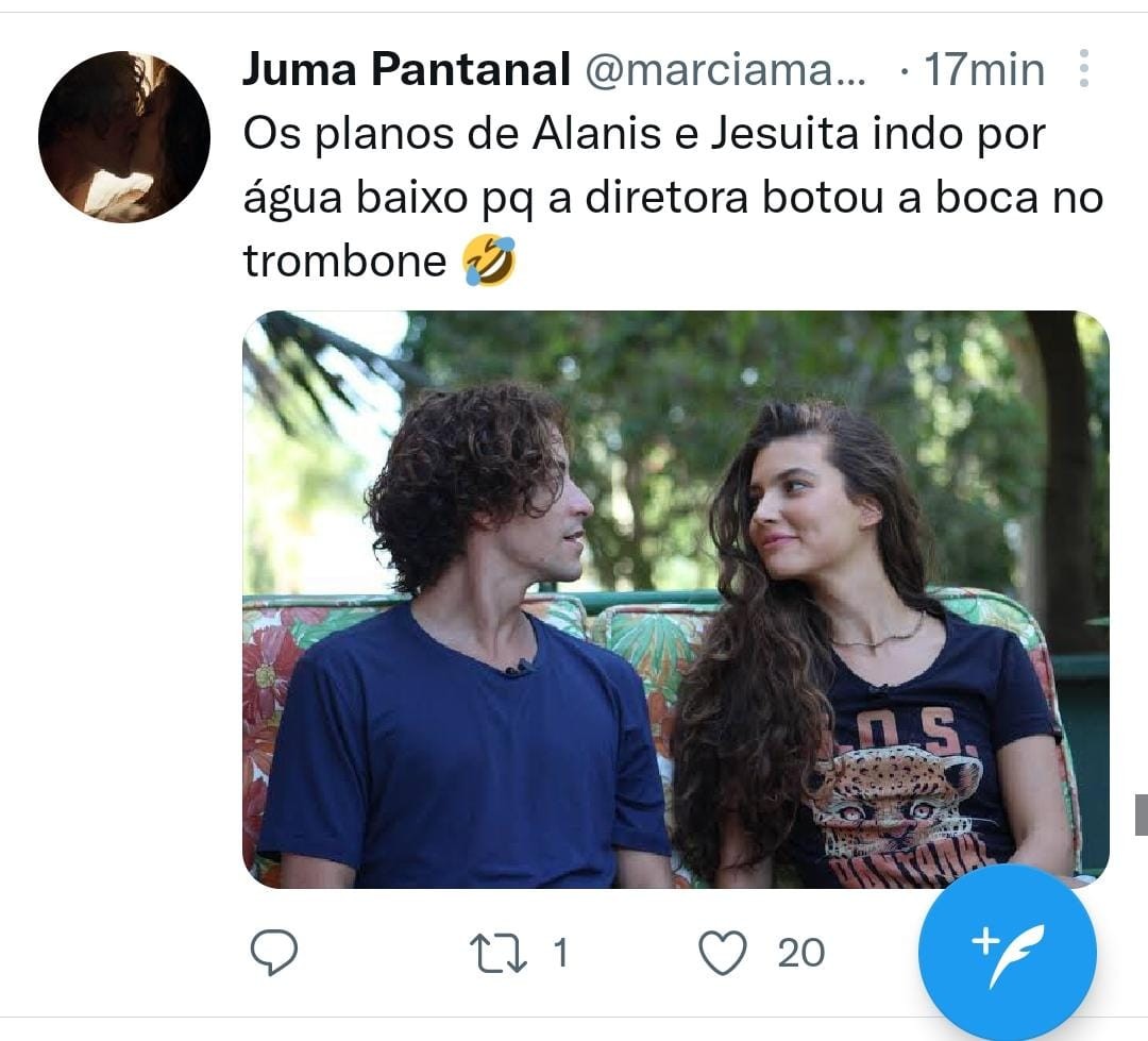 Jesuíta Barbosa e Alanis Guillen negam namoro e revoltam fãs (Foto: Twitter)