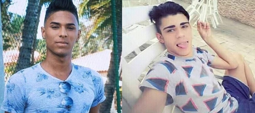 Davi Trindade Cinfrônio e Alecsander Araújo Tenório dos Santos foram mortos em um intervalo de dias, no mês de junho, em Maceió — Foto: Arquivo pessoal