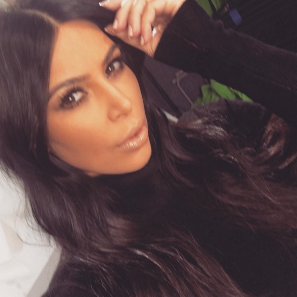 Kim Kardashian em foto recente publicada no Instagram (Foto: Instagram)