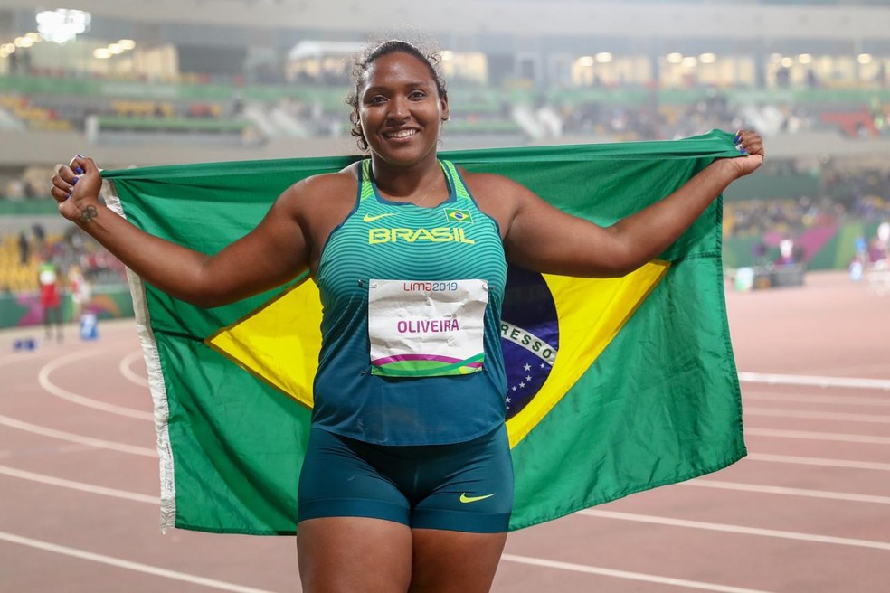 Andressa de Morais prata lançamento de disco Pan de Lima — Foto: Wagner Carmo/Panamerica Press/CBAt Paraibana não se classifica para final de lançamento de disco em Tóquio 2020