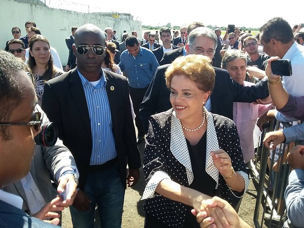 Presidente Dilma Uberlândia (Foto: Alex Ferreira/Arquivo pessoal)