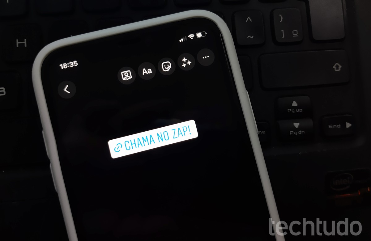 Como colocar hyperlink do WhatsApp nos Tales do Instagram |  Redes sociais