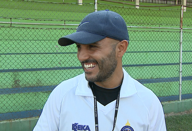 Rafael Guanaes, técnico do São Carlos  (Foto: Paulo Chiari/EPTV)