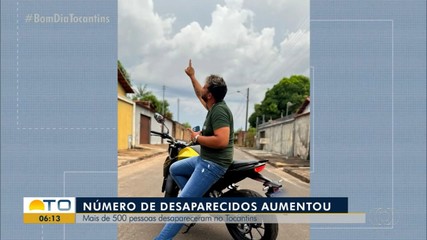 Número de desaparecidos passa de 500 pessoas no estado