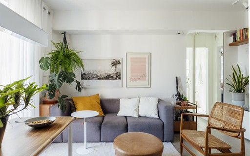 Apartamento de 36 m² ganha vida nova após reforma - Casa Vogue ...