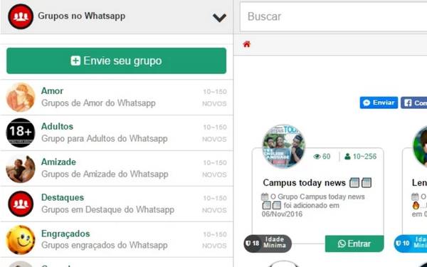 Grupos para WhatsApp