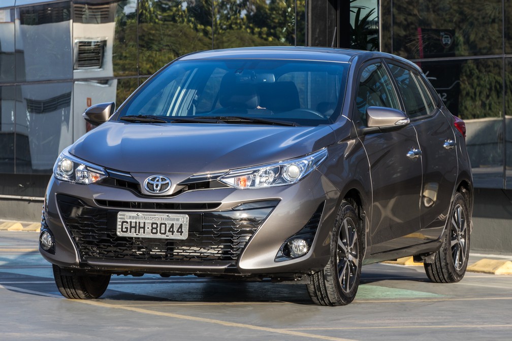 Toyota Yaris X Honda Fit Comparativo Auto Esporte G1