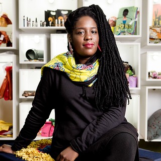 Ana Paula Xongani - Fundadora da Xongani, ateliê de moda afro-brasileira. "O que me motiva a continuar é poder trabalhar em um lugar onde eu possa existir como eu sou."