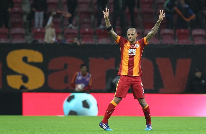 Felipe Melo, Galatasaray x Sivasspor (Foto: Reprodução / Facebook)