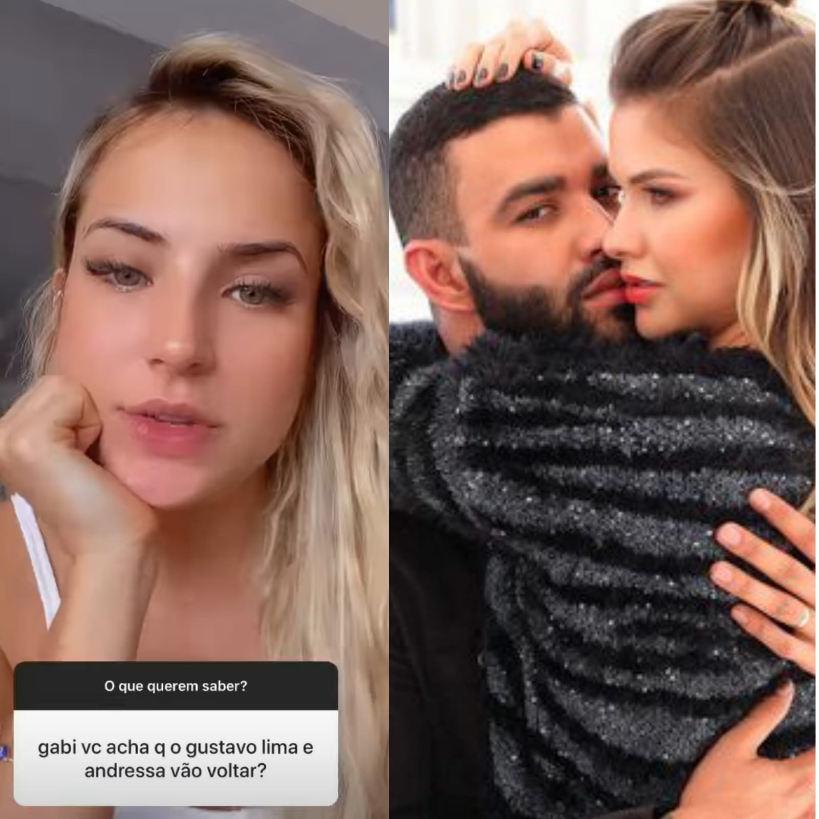 Gabi Martins opina sobre fim de relacionamento de Gusttavo Lima e Andressa Suita (Foto: Reprodução/Instagram)