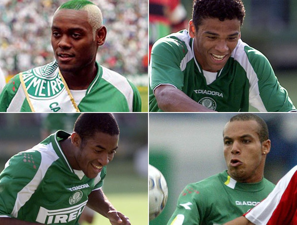Edmilson recorda histórias no Palmeiras