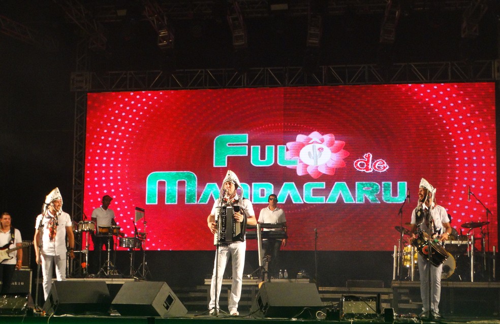 Fulô de Mandacaru tocou os maiores sucessos (Foto: Lafaete Vaz/G1)