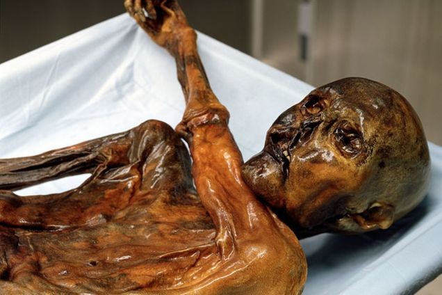 Ötzi, o Homem de Gelo (Foto: Divulgação)