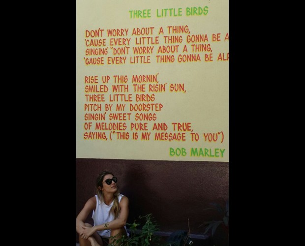 Rafa no Museu do Bob Marley (Foto: Arquivo Pessoal)