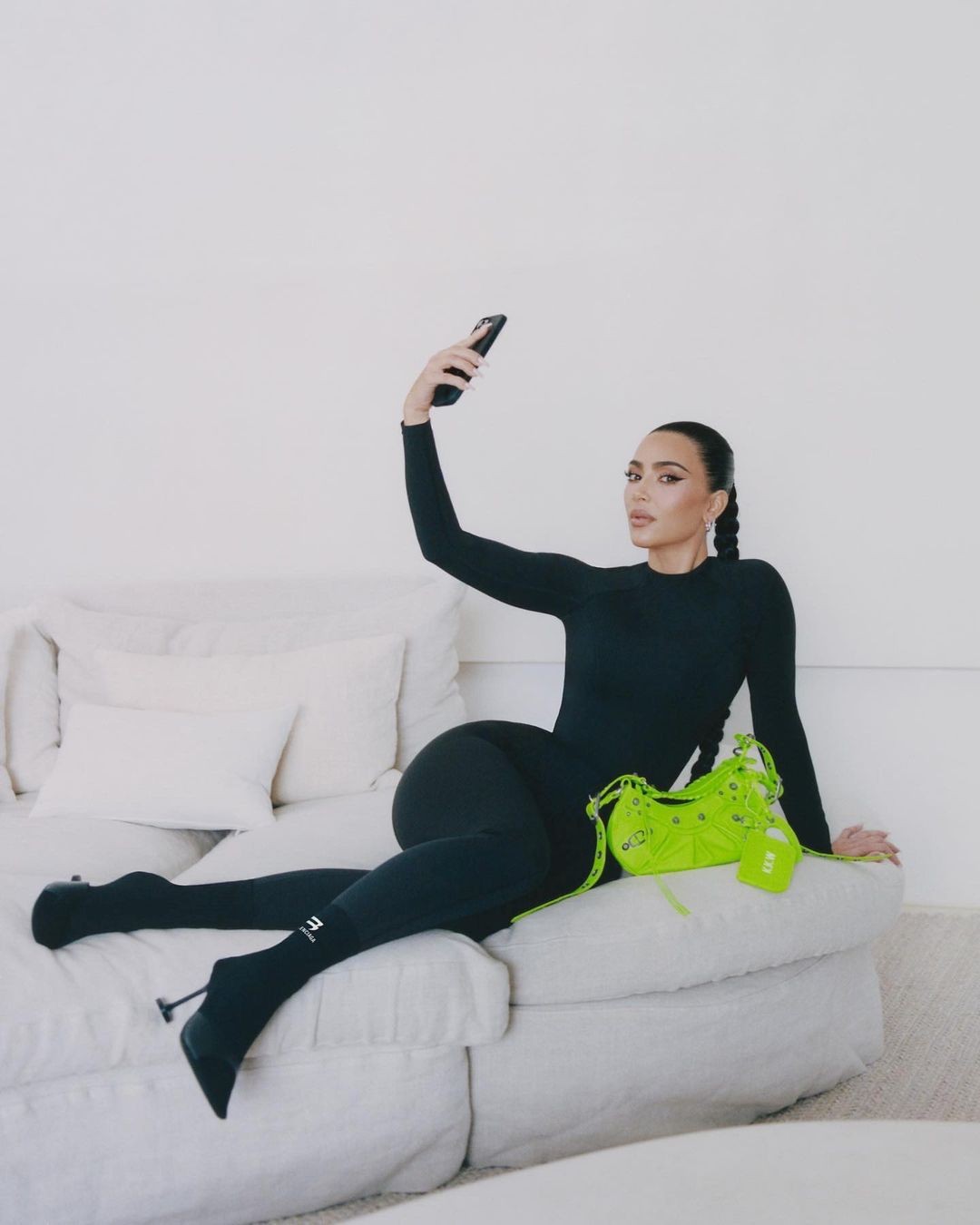 Kim Kardashian é a nova estrela da Balenciaga (Foto: Reprodução/Instagram)