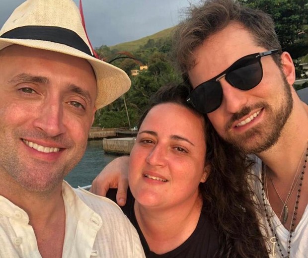 Paulo Gustavo, Juliana Amaral e Thales Bretas (Foto: Reprodução/Instagram)