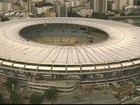 Manifestantes fazem protesto contra a concessão do Maracanã