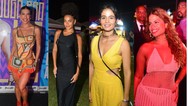 
Do vestido croch ao cropped: confira looks das celebridades no carnaval da Anitta em Salvador