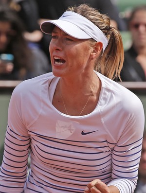 tênis Maria Sharapova Roland Garros (Foto: AP)