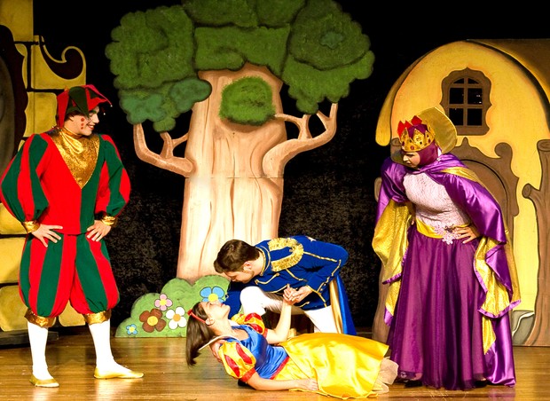 Festival de Férias do Teatro Folha traz clássicos, entre eles, 'A Branca de Neve' (Foto: Divulgação)