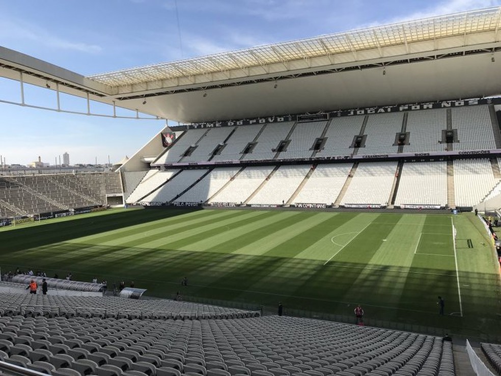 Arena Corinthians foi inaugurada em 2014 — Foto: Marcelo Braga