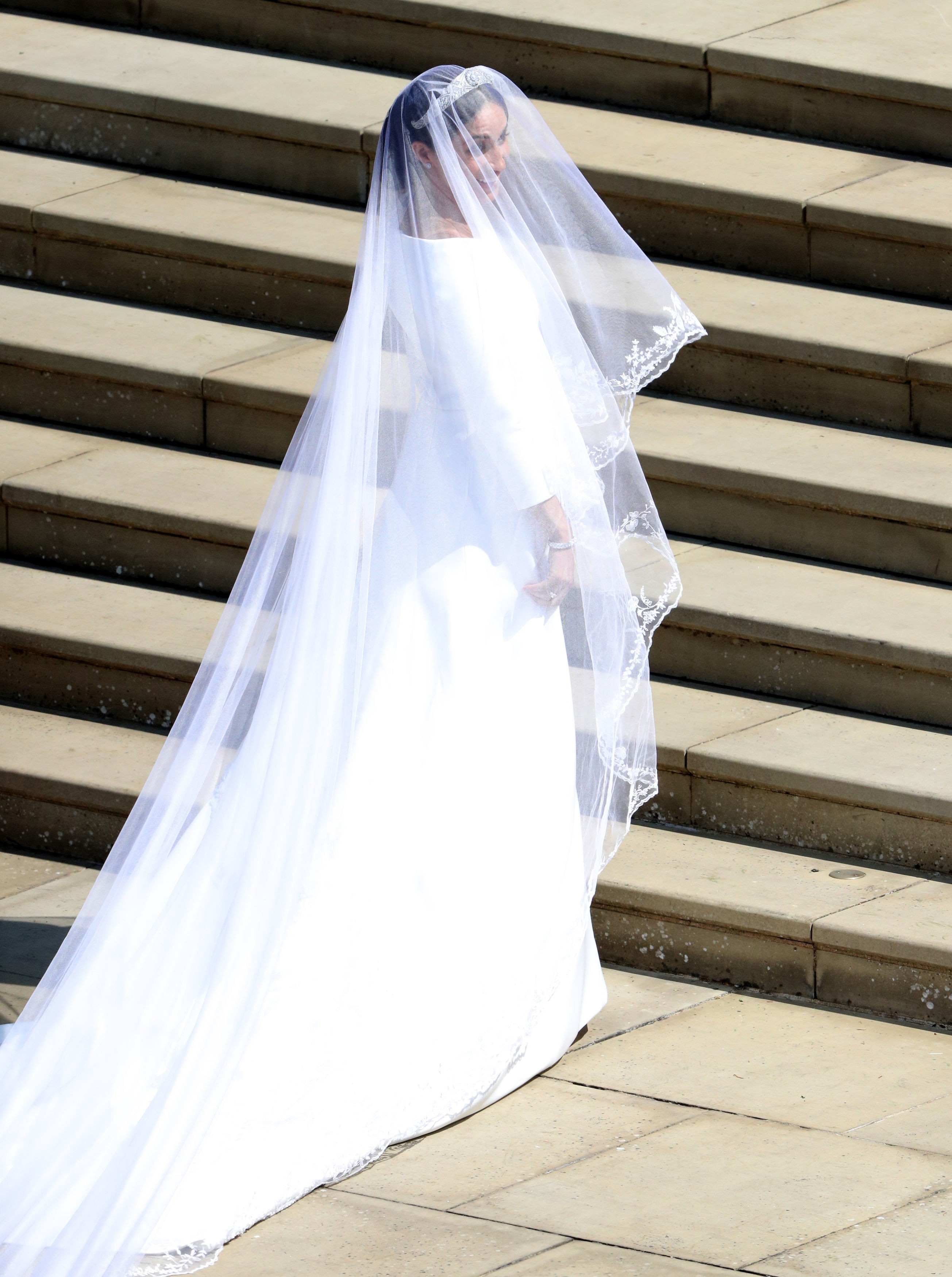 Meghan Markle usa vestido Givenchy (Foto: Getty Images)