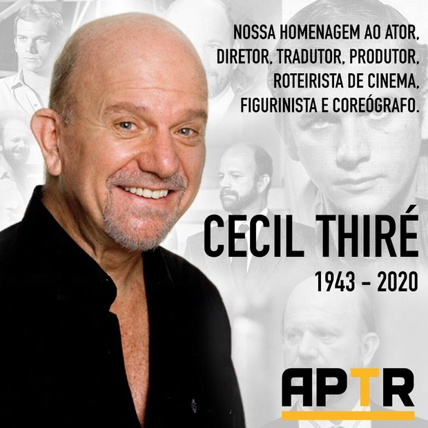 APTR homenageia Cecil Thiré (Foto: Divulgação)
