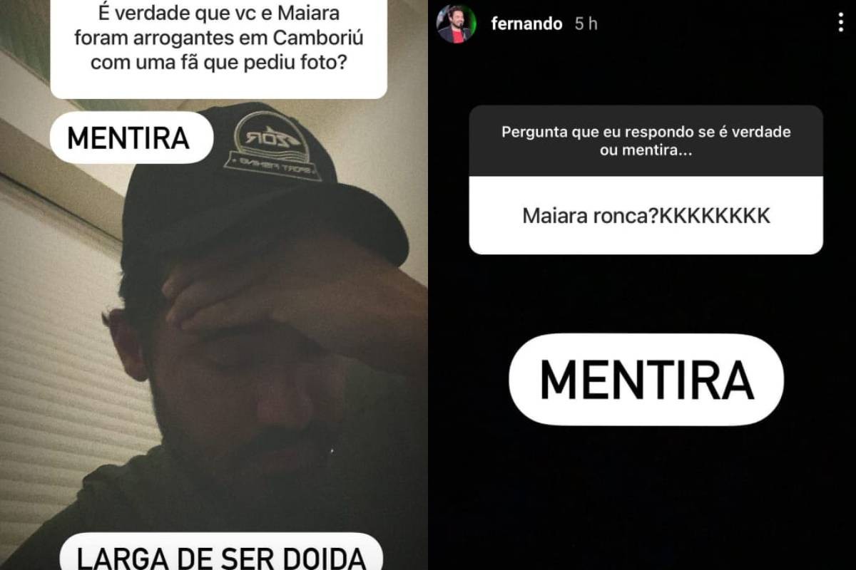 Fernado Zor responde a perguntas de fãs (Foto: Reprodução/Instagram)