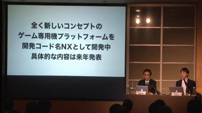 Presidente da Nintendo, Satoru Iwata, anunciou jogos para smartphones e novo videogame, o NX (Foto: Reprodu??o/Siliconera)