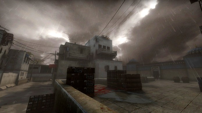 Counter Strike: Global Offensive ganha mod com variações climáticas que adicionam efeitos adversos à jogabilidade (Foto: Reprodução/Steam)