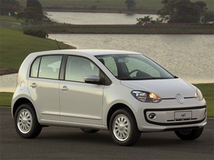 Primeira imagem oficial do Volkswagen Up! nacional (Foto: Divulgação)