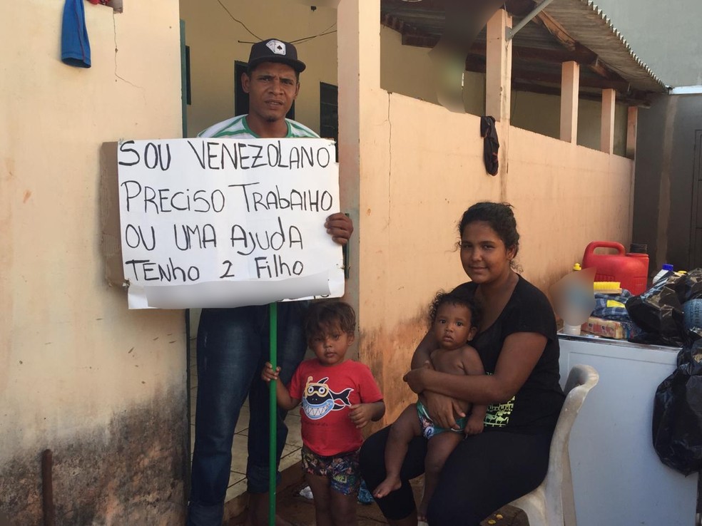 FamÃ­lia conseguiu uma pequena casa para recomeÃ§ara vida em Campo Grande. â Foto: FlÃ¡vio Dias