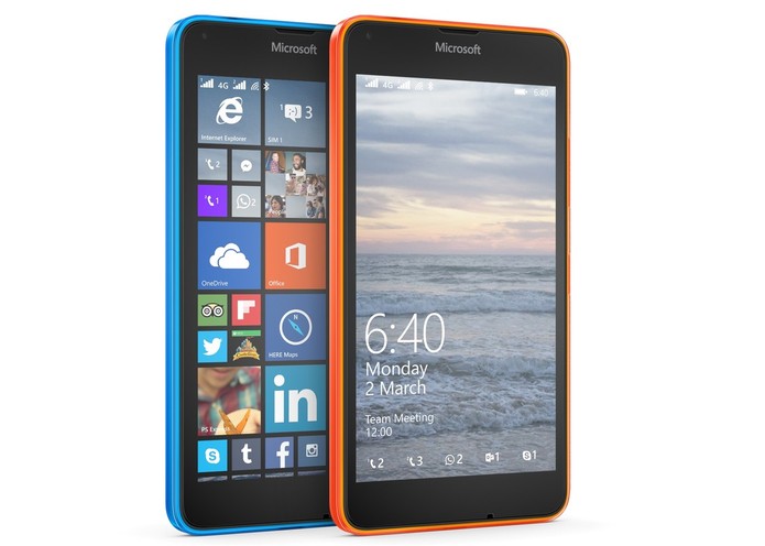 Lumia 640 será um dos primeiros aparelhos a receber Windows 10 Mobile (Foto: Divulgação/Microsoft)