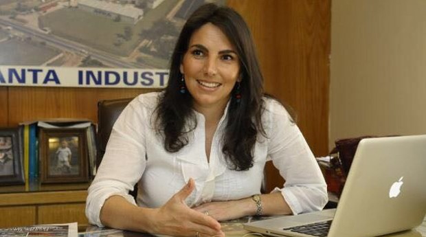 Isabelle Chaquiriand: uruguaia de 39 comanda indústria de plástico, é mãe de 3 filhos e tem vários outros projetos (Foto: Divulgação)
