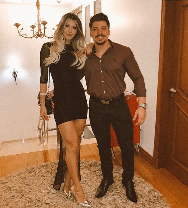 Tatiele Polyana e o namorado, Fernando Urbano (Foto: Reprodução / Instagram)