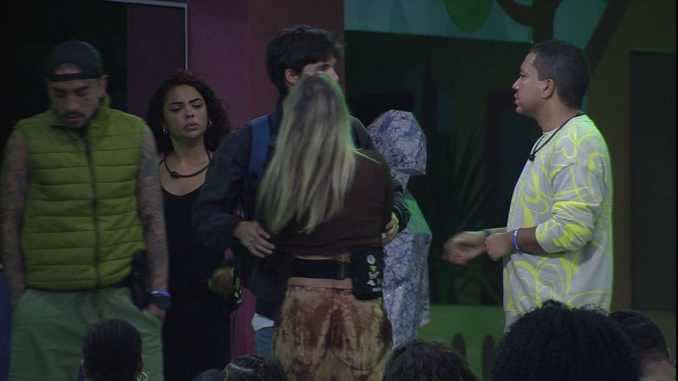 Gabriel diz para Bruna Griphao no BBB 23: 'Você foi muito especial para mim' — Foto: Globo