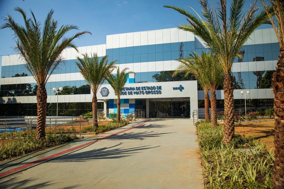 Secretaria Estadual de Saúde (SES-MT).  — Foto: Vergueiro/Secom-MT