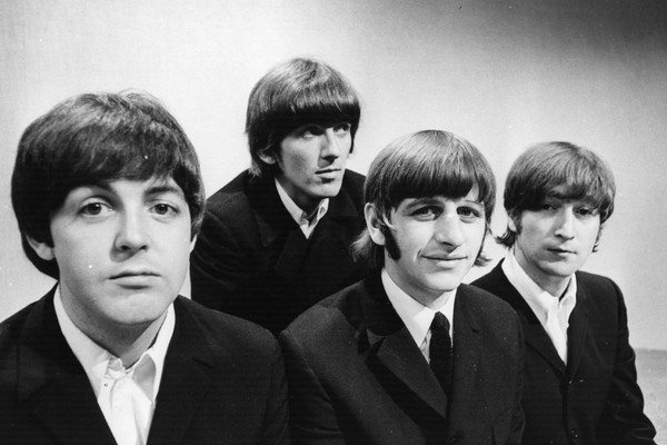 Paul McCartney, George Harrison (1943 - 2001), Ringo Starr e John Lennon (1940 - 1980) em 1966 (Foto: Getty Images)